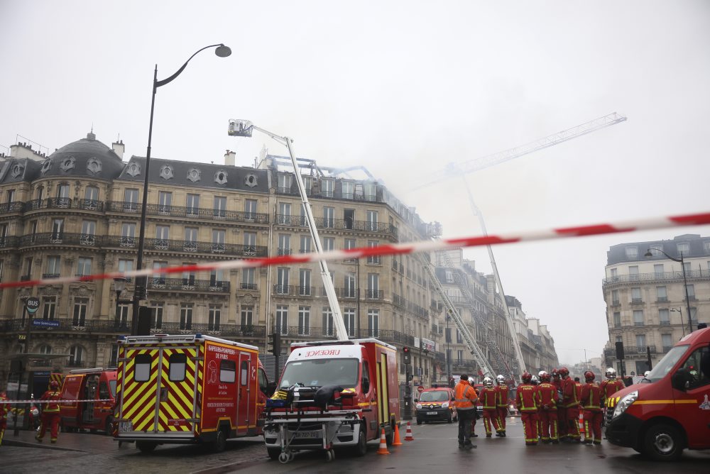 Požiar v Paríži