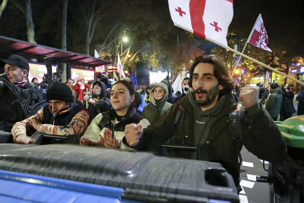 Gruzínski študenti zverejnili manifest odsudzujúci voľby a avizovali protesty