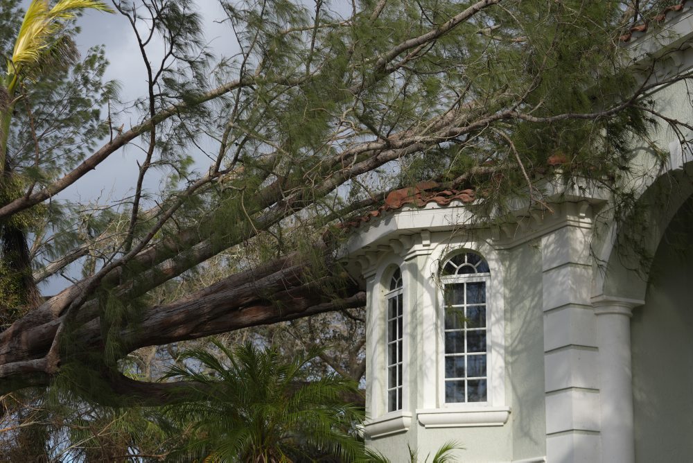 škody po hurikáne Milton na Floride