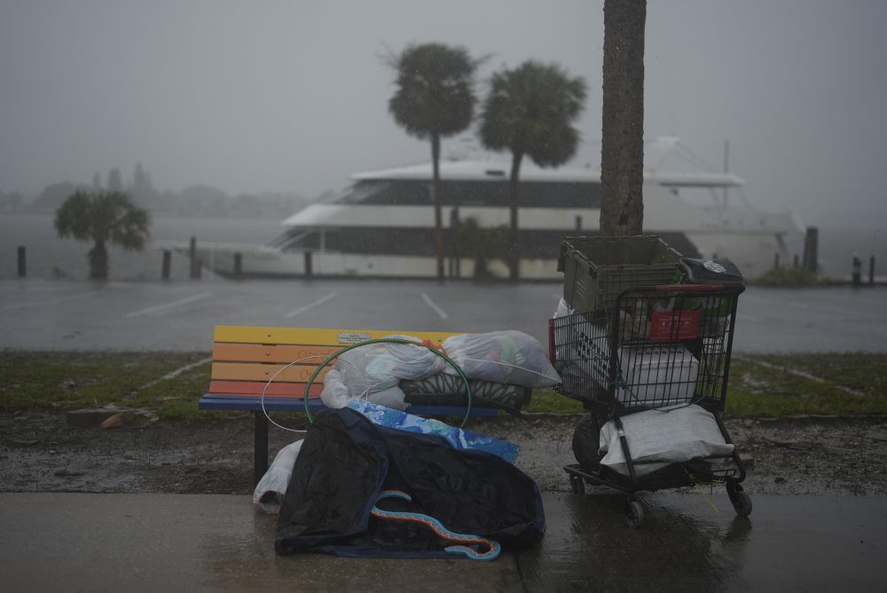 Príchod hurikánu Milton na Floride