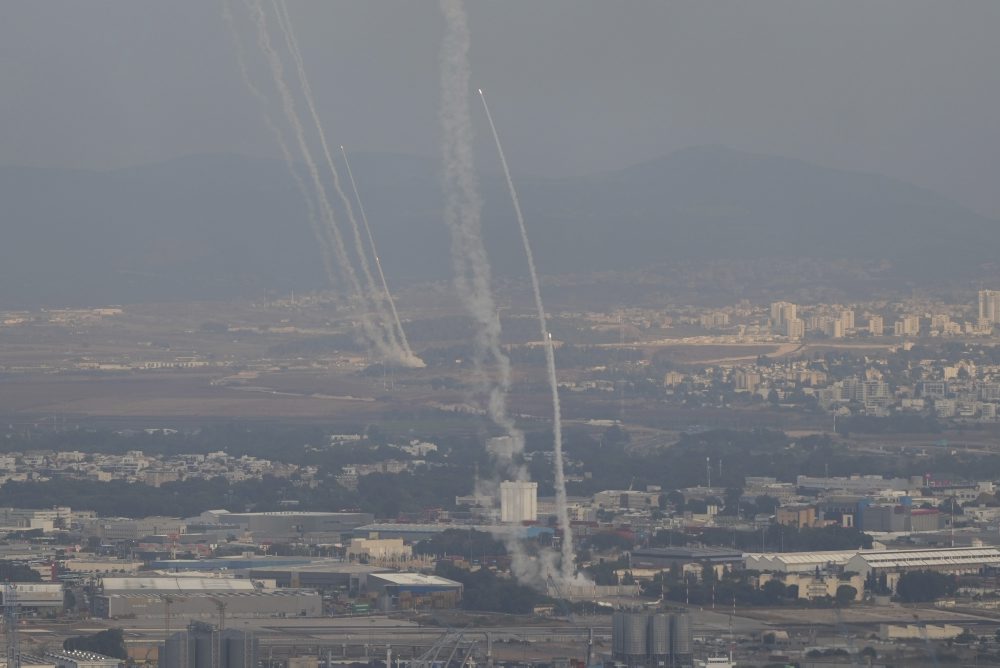 Situácia na hranici Izraela s Libanonom po raketovom útoku Libanonu na severný Izrael 