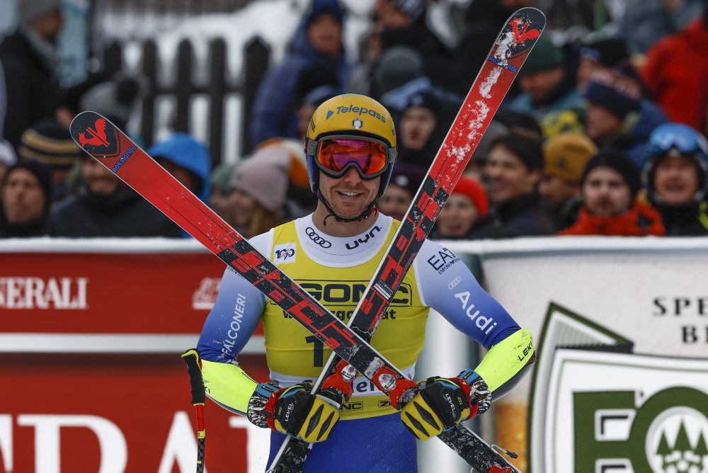 Super-G alpských lyžiarov  