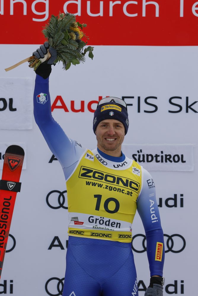 Super-G alpských lyžiarov  