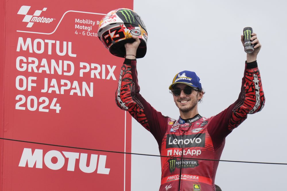 Talian Francesco Bagnaia zvíťazil na Veľkej cene Japonska