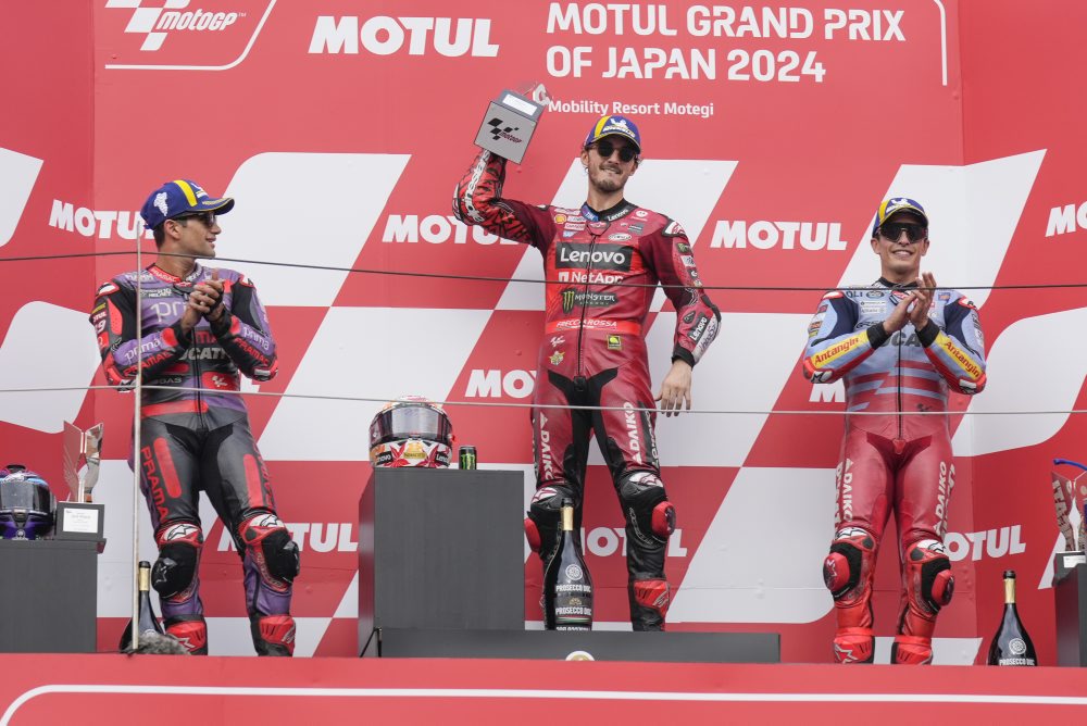 Talian Francesco Bagnaia zvíťazil na Veľkej cene Japonska