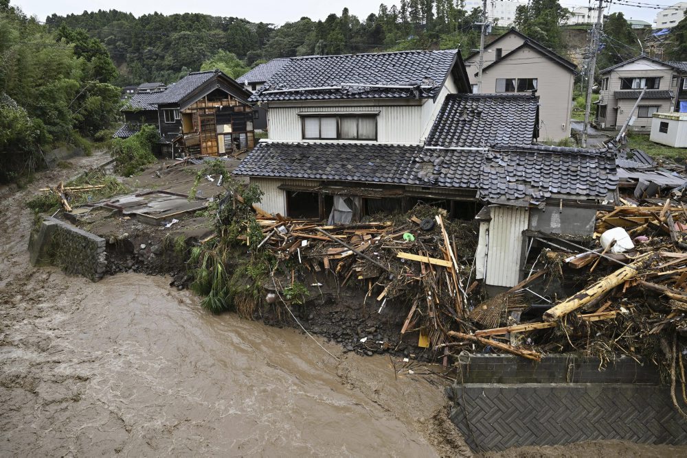 Záplavy v Japonsku