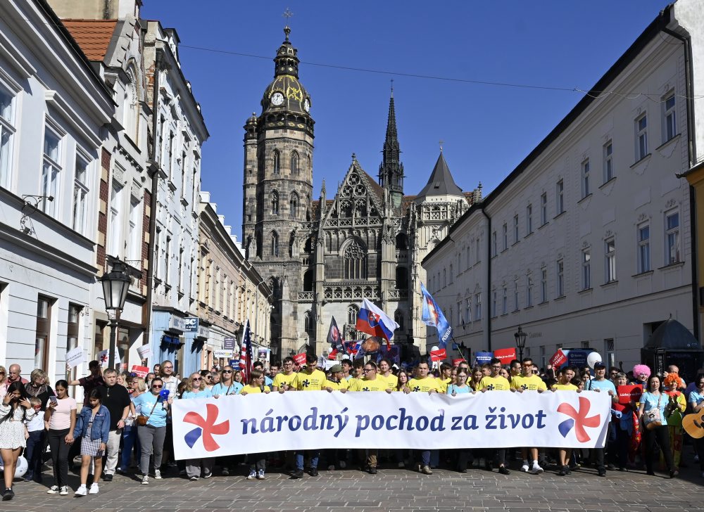 Na Národnom pochode za život v Košiciach 