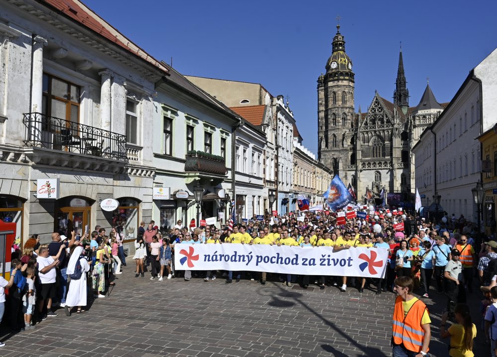 Na Národnom pochode za život v Košiciach 