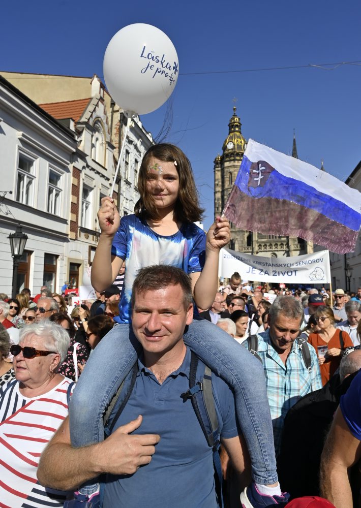 Na Národnom pochode za život v Košiciach 