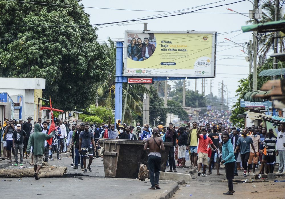 Pokračovanie povolebných protestov v Mozambiku