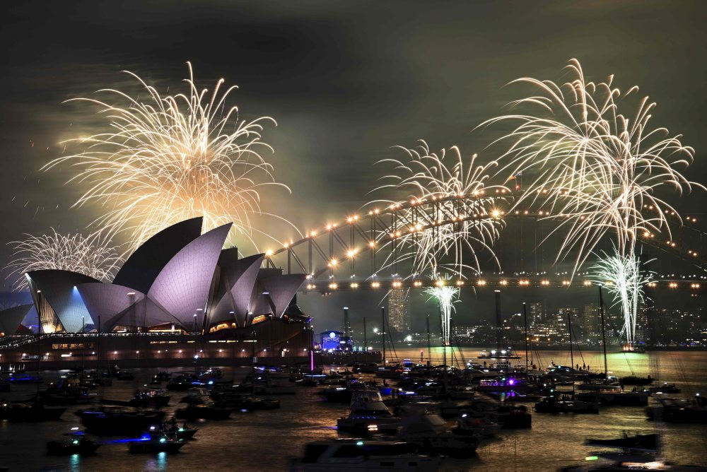 Novoročné oslavy v austrálskom Sydney