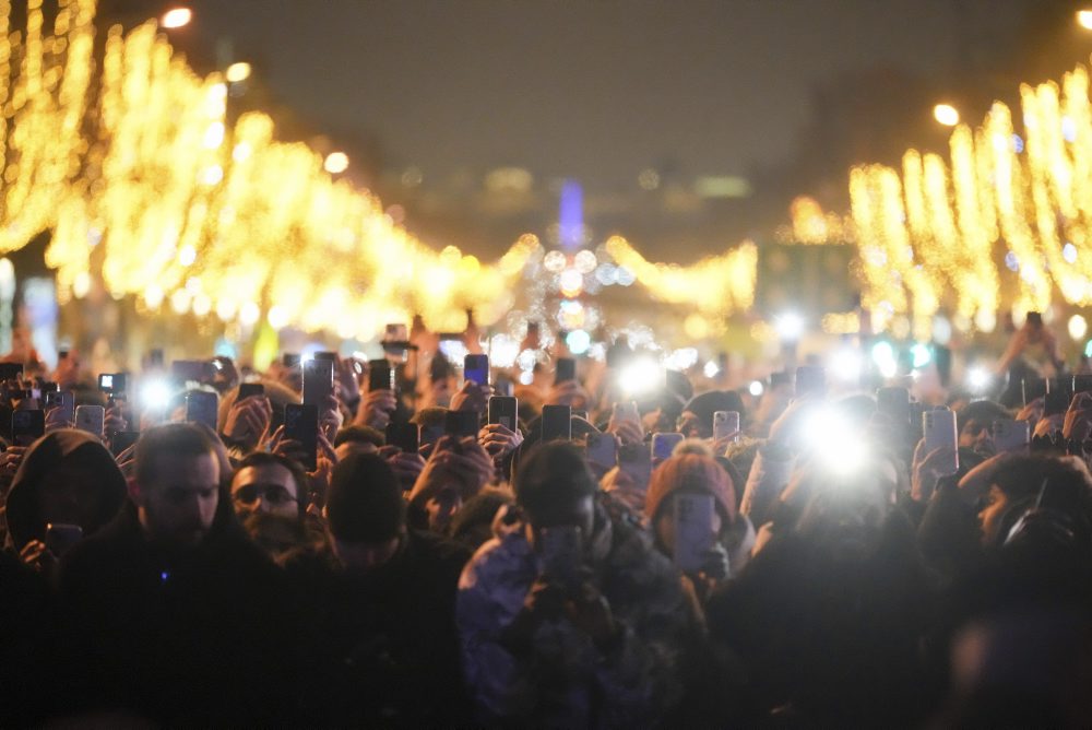 Novoročné oslavy v Paríži