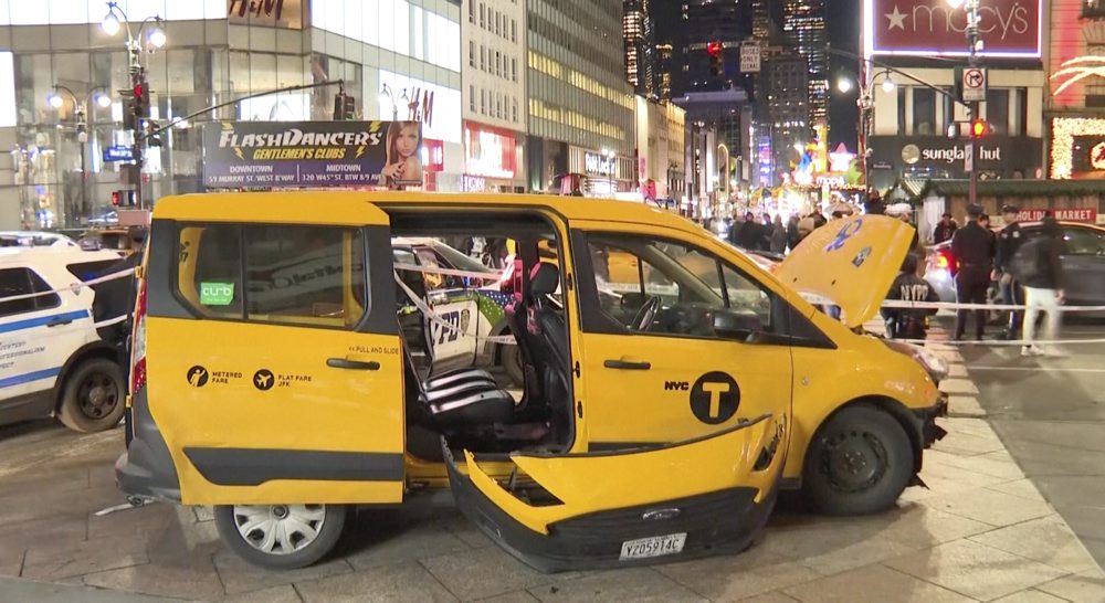 Taxík vrazil do šiestich chodcov na Manhattane