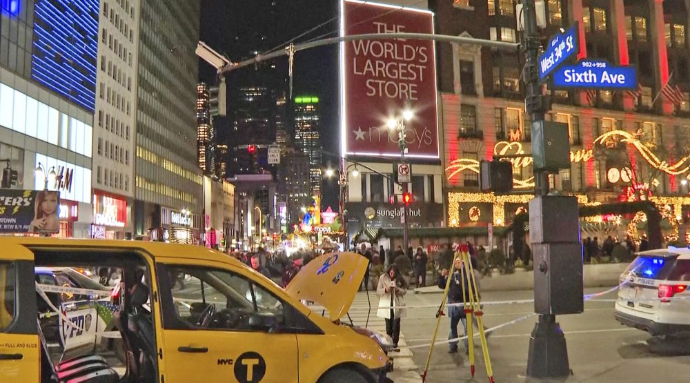 Taxík vrazil do šiestich chodcov na Manhattane