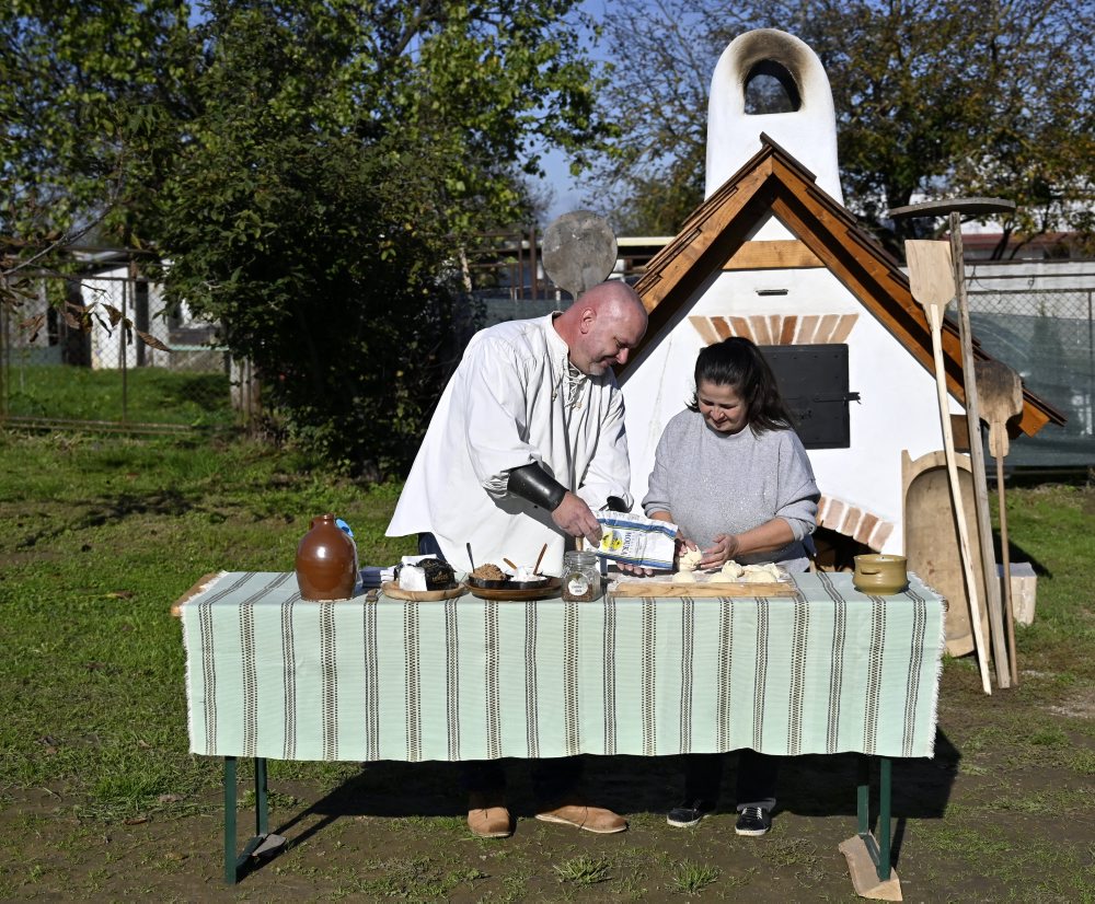 Záhrada v Múzeu vysťahovalectva v Pavlovciach nad Uhom