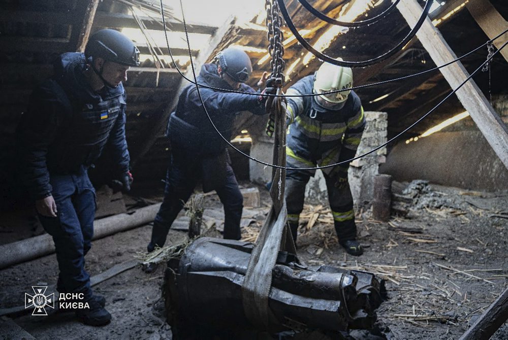 Masívny raketový útok ruskej armády na Kyjev 