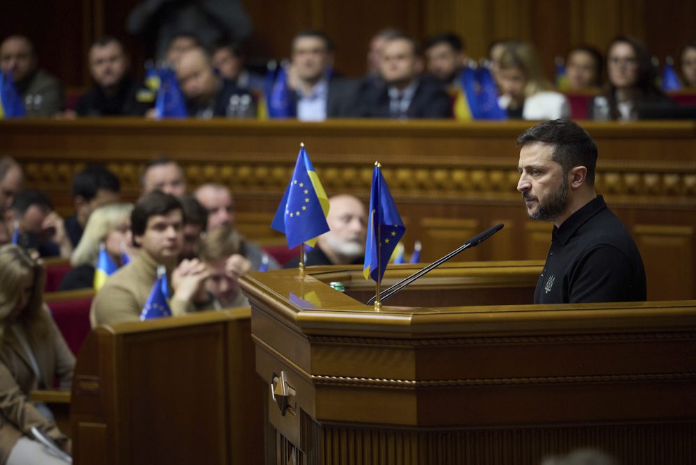 Zelenskyj predstavil v parlamente svoj víťazný plán na ukončenie vojny s Ruskom