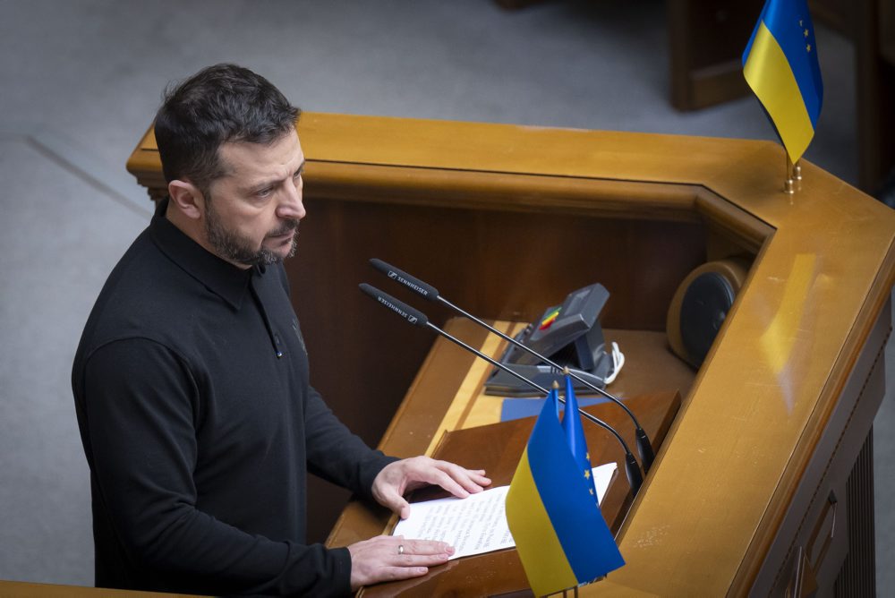 Zelenskyj predstavil v parlamente svoj víťazný plán na ukončenie vojny s Ruskom