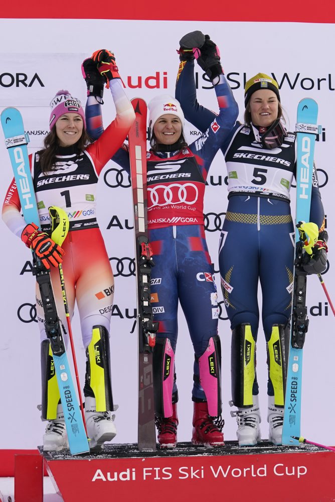 Chorvátka Zrinka Ljutičová vyhrala po Semmeringu aj slalom v Kranjskej Gore