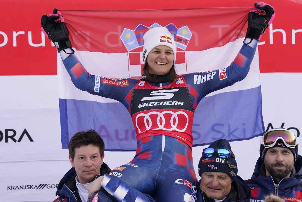 Chorvátka Zrinka Ljutičová vyhrala po Semmeringu aj slalom v Kranjskej Gore