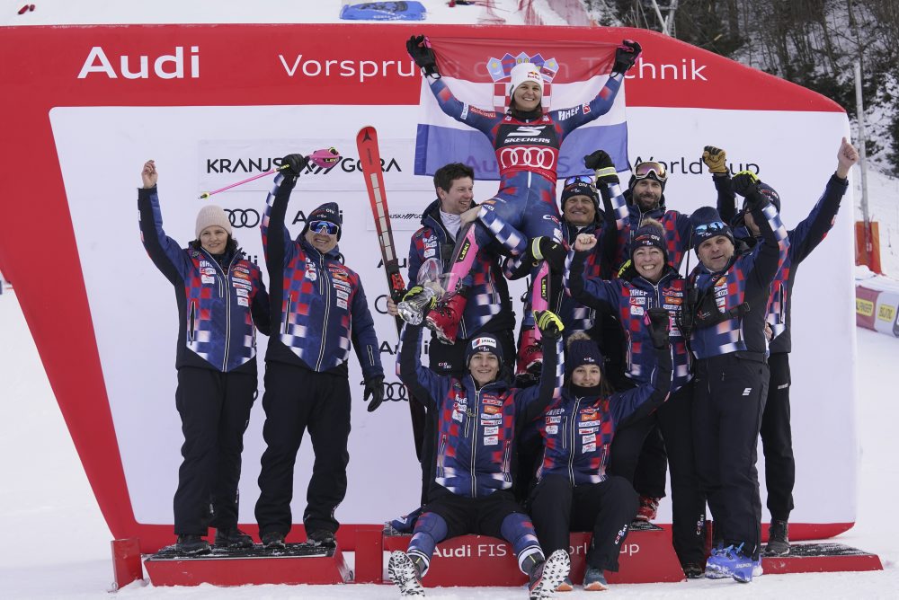 Chorvátka Zrinka Ljutičová vyhrala po Semmeringu aj slalom v Kranjskej Gore