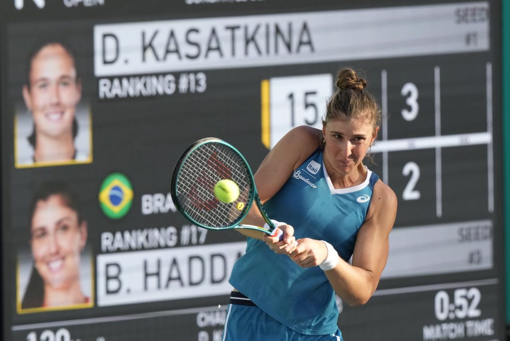 Beatriz Haddadová Maiová (Braz.-3) - Daria Kasatkinová