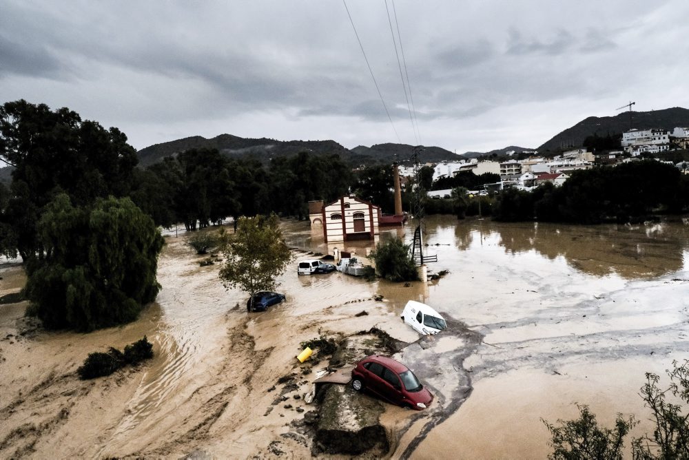 Španielsku provinciu Malaga postihli záplavy