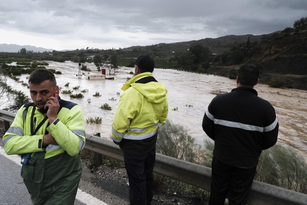 Španielsku provinciu Malaga postihli záplavy