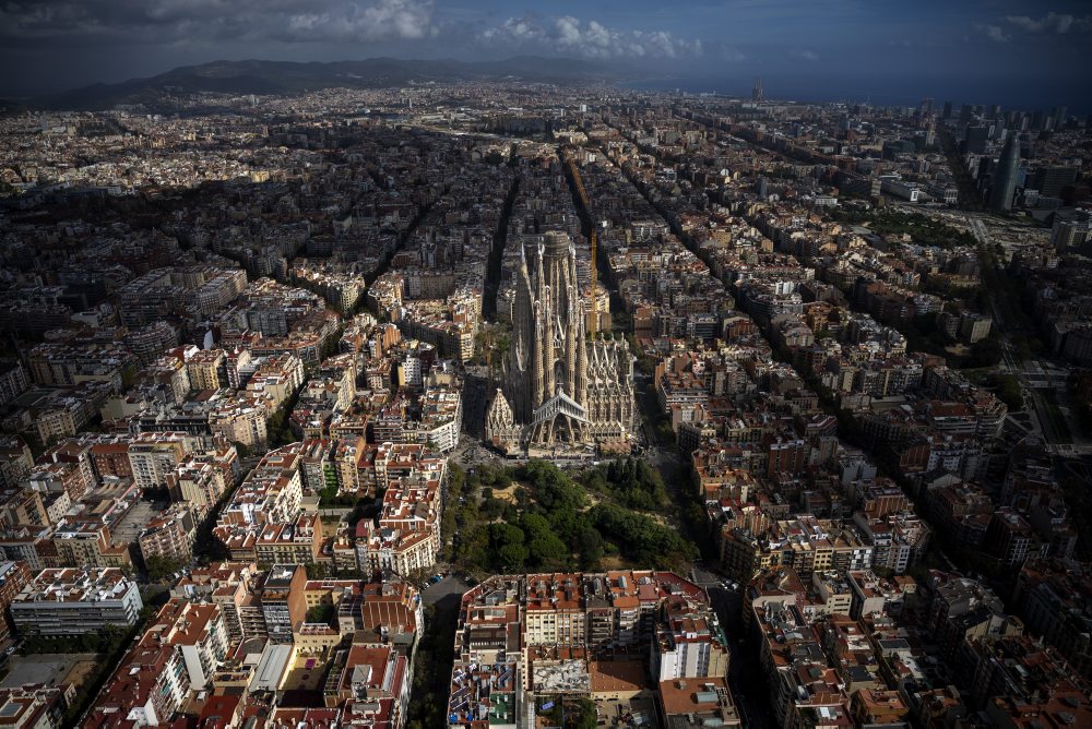 Bazilika Sagrada Família v Barcelone