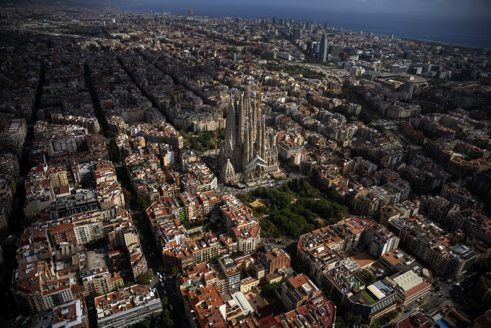 Bazilika Sagrada Família v Barcelone