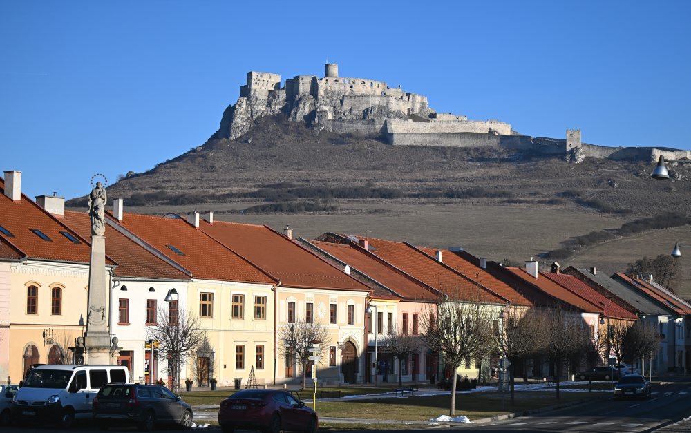 Turisti na Spišskom hrade