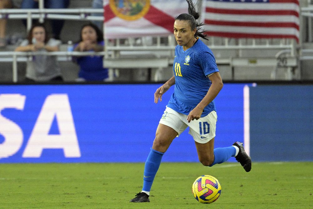 Marta bude súčasťou ženského tímu Brazílie na turnaji v Paríži