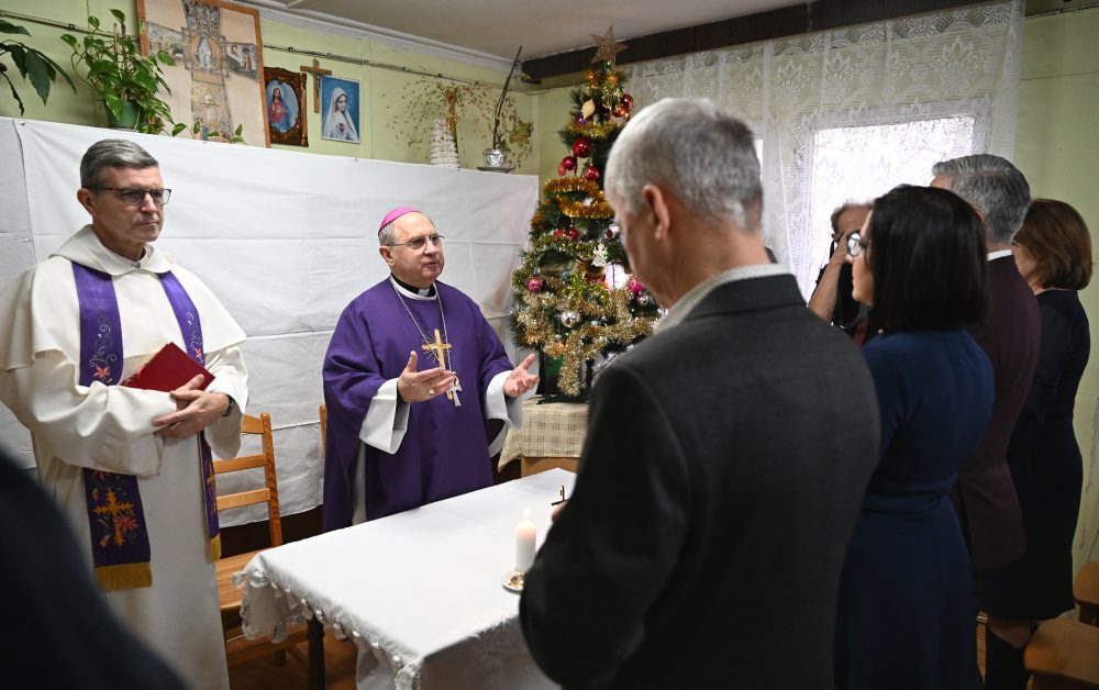 Vianočné stretnutie ľudí bez vlastného domova v Košiciach