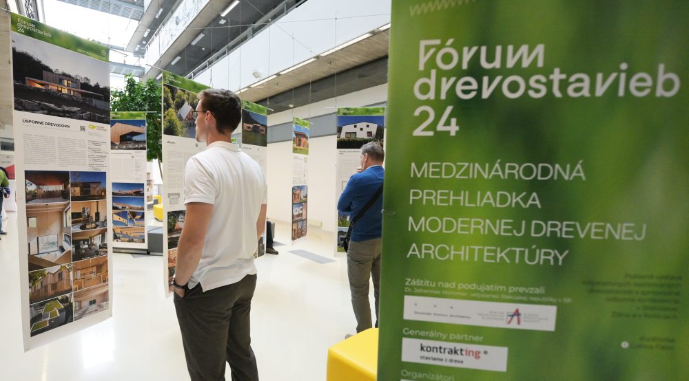 Výstava modernej drevenej architektúry Fórum drevostavieb v Košiciach