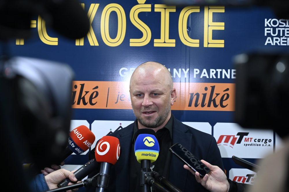 Brífing s novým športovým riaditeľom FC Košice Marekom Saparom