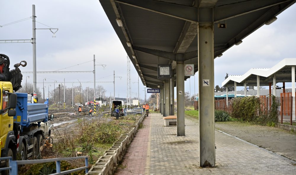 Rekonštrukcia železničnej stanice v Michalovciach 