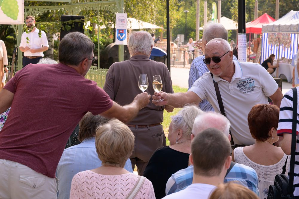 Atmosféra 19. ročníka Podzoborského vinobrania v Nitre