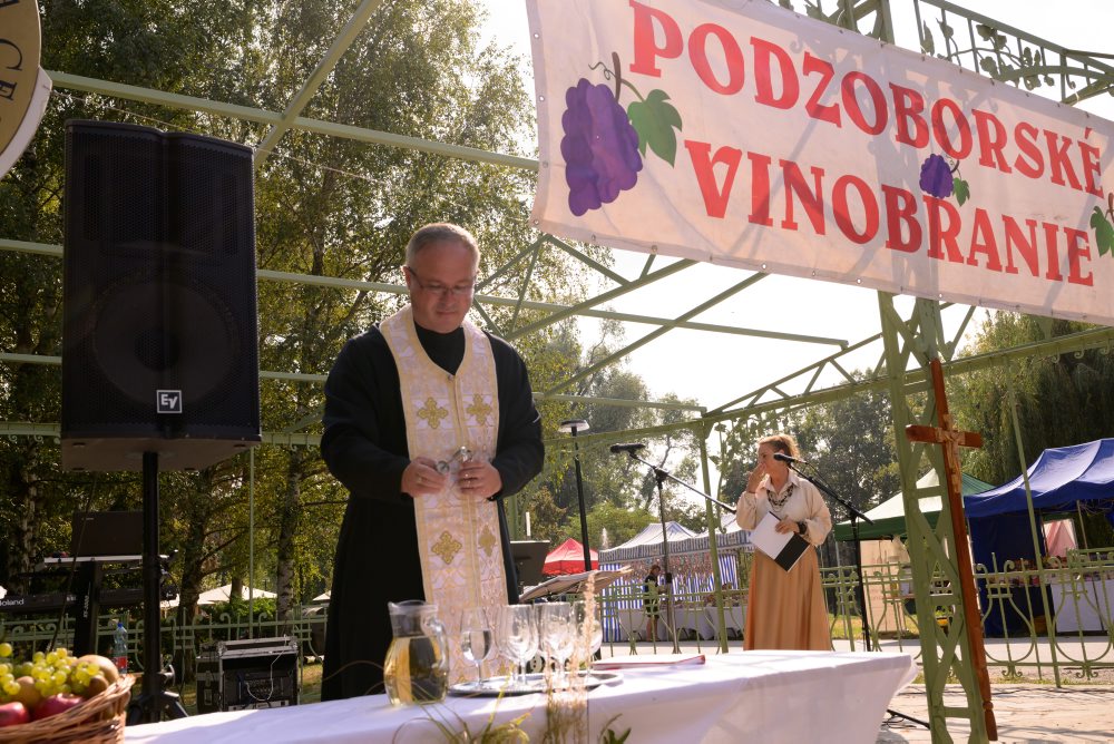 Atmosféra 19. ročníka Podzoborského vinobrania v Nitre