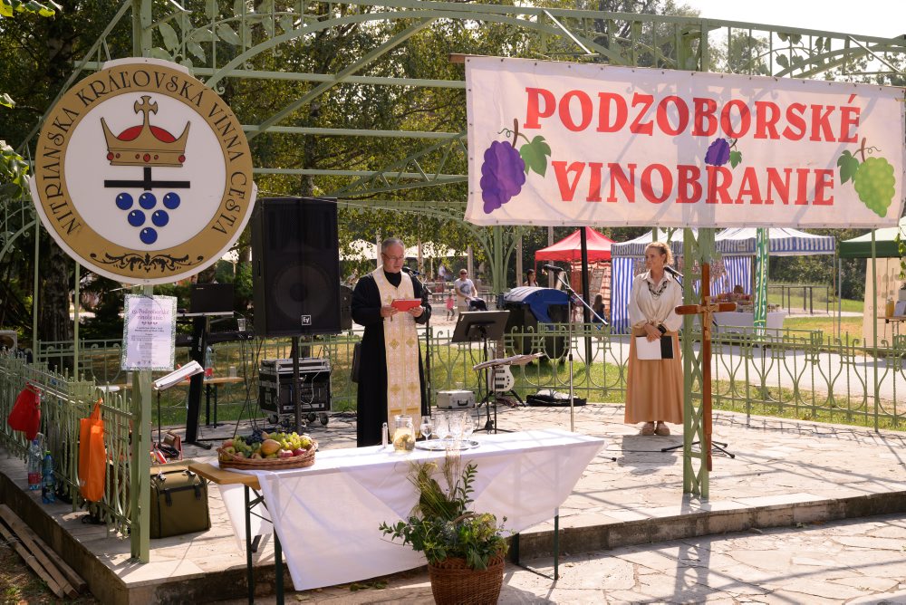 Atmosféra 19. ročníka Podzoborského vinobrania v Nitre