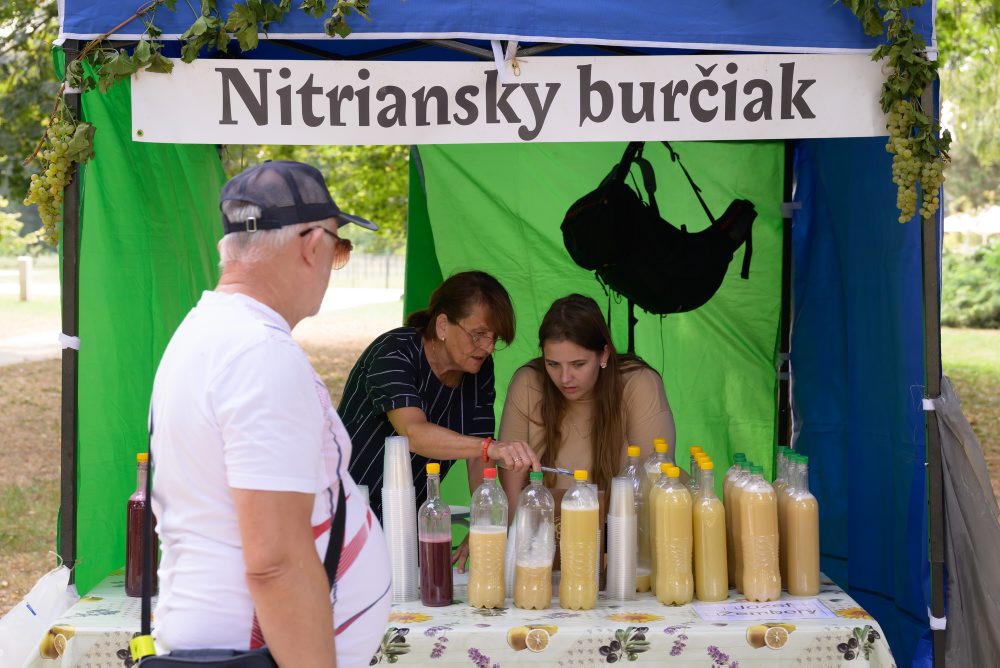 Atmosféra 19. ročníka Podzoborského vinobrania v Nitre