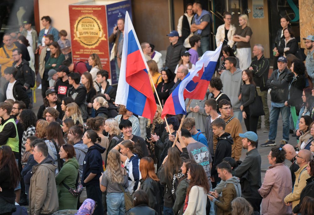 Občiansky protest na podporu Kultúrneho štrajku v Košiciach