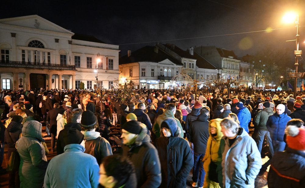 Protest "Slovensko je Európa" v Košiciach