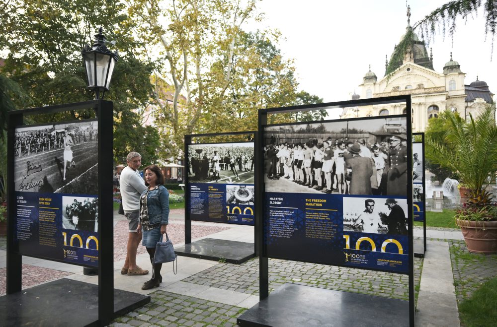 Výstava o najstaršom maratóne v Európe v Košiciach